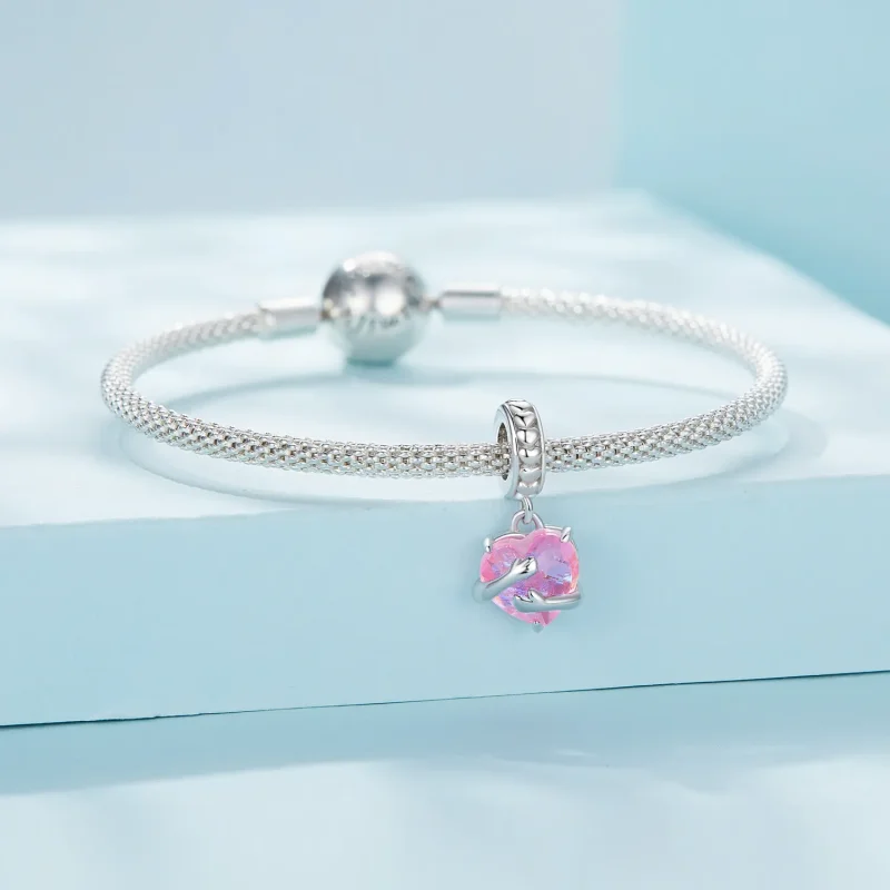 (imagine pentru) Stil Pandora, Pandantiv Embrace - SCC2540 - Vizualizare 3