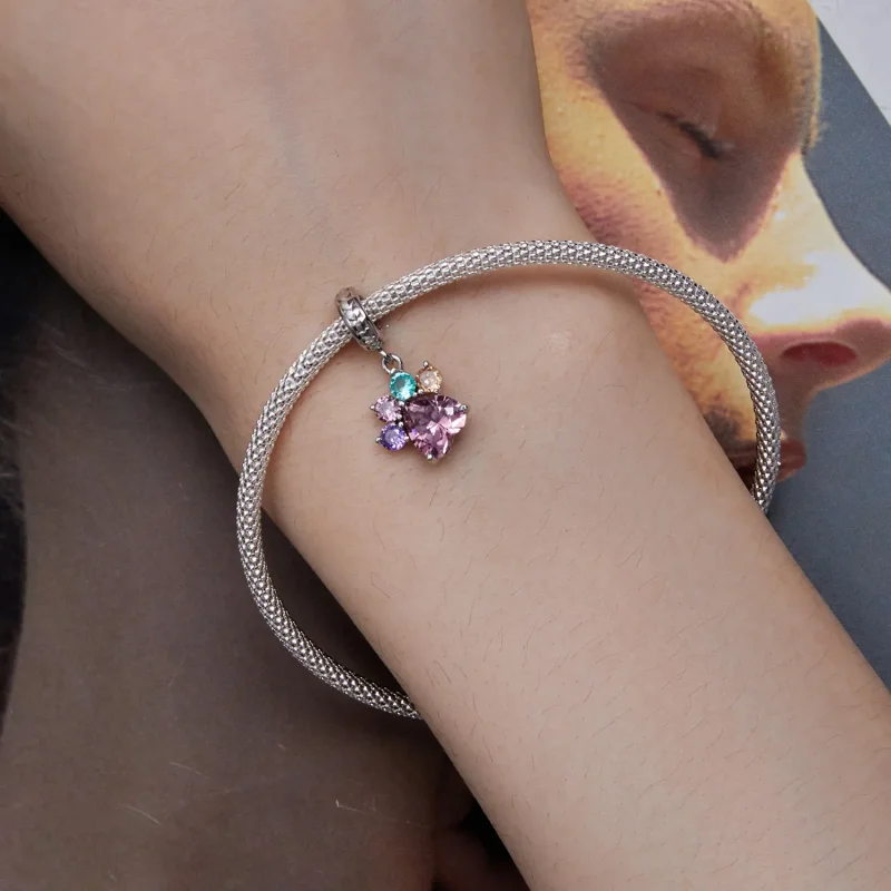 (imagine pentru) Stilul Pandora, Catenă Draguță și Colorată cu Gheare - SCC2478 - Vizualizare 5