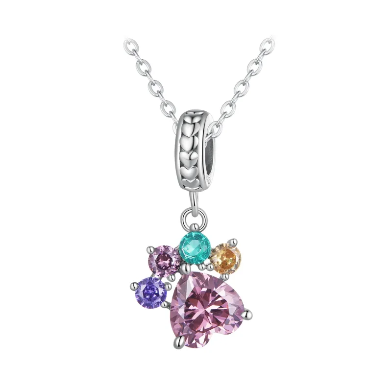 (imagine pentru) Stilul Pandora, Catenă Draguță și Colorată cu Gheare - SCC2478 - Vizualizare 6