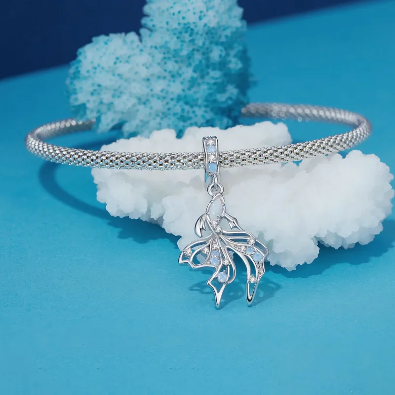 (imagine pentru) Stilul Pandora Pește Betta Dangle - BSC917 - Vizualizare 3