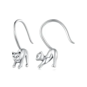 (imagine pentru) Stud Earrings Pandora Style Pisicuță - SCE1618
