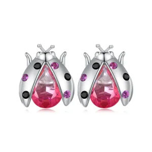 (imagine pentru) Studuri Pandora în stilul Ladybug - SCE1634