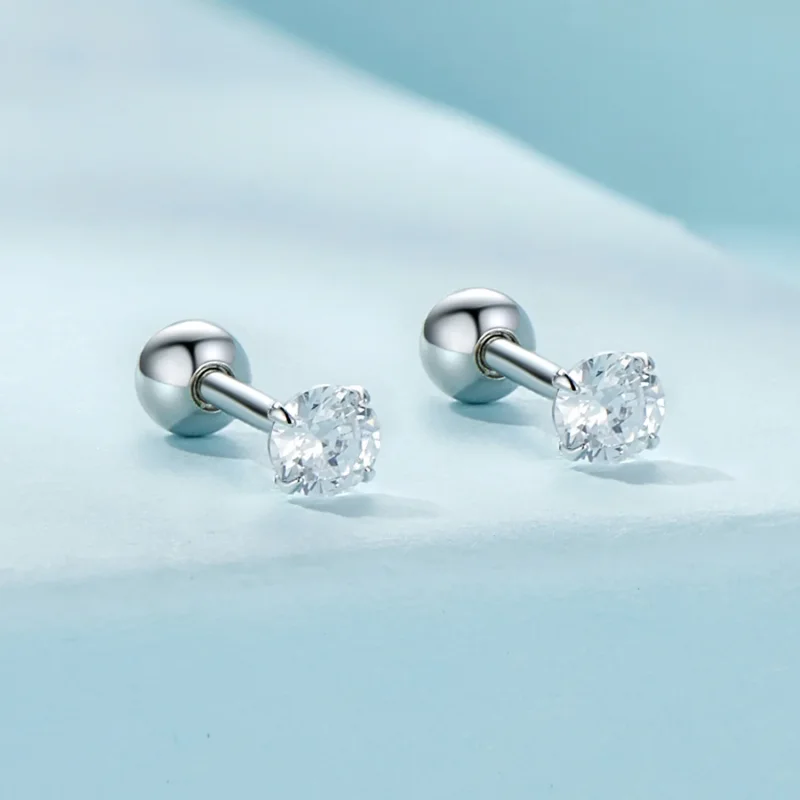 (imagine pentru) Studurile de urechi Pandora Style cu zirconiu alb - SCE1646-S - Vizualizare 2