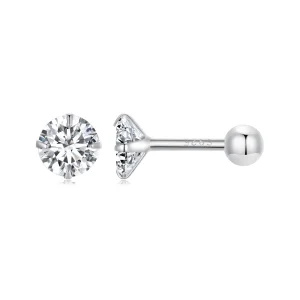 (imagine pentru) Studurile de urechi Pandora Style cu zirconiu alb - SCE1646-S