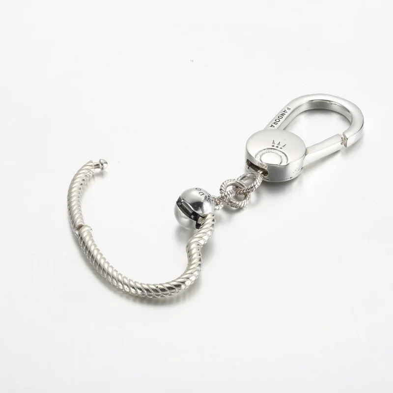 (imagine pentru) Suport pentru breloc Pandora Moments Small Heart Bag - 392238C00 - Vizualizare 4
