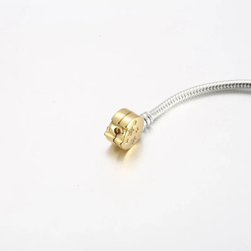 (imagine pentru) Bratara Pandora Moments Shooting Star Clasp Snake Chain - 562205C01 - Vizualizare 5