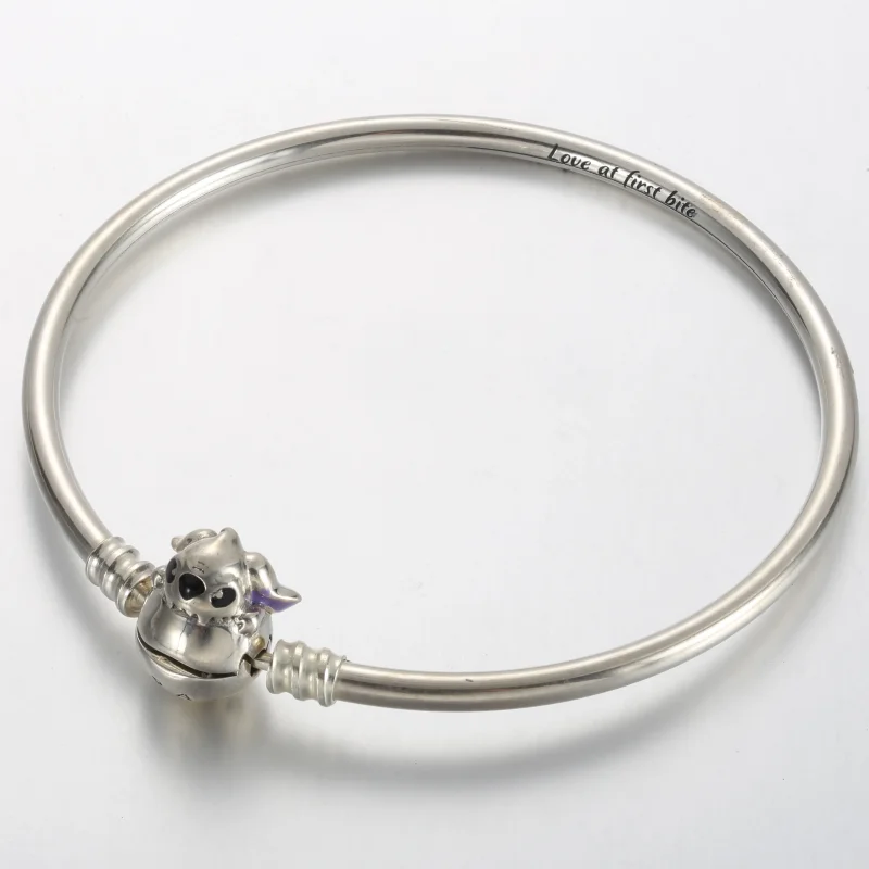 (imagine pentru) Brățară fixă cu închizătoare Pandora Moments cu Stitch de la Disney - 591683C01 - Vizualizare 2