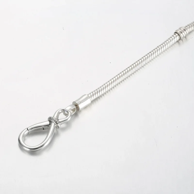 (imagine pentru) Brățară Pandora Moments de tip lanț clasic cu nod infinity - 590792C00 - Vizualizare 5