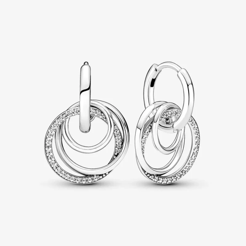 (imagine pentru) Cercei cu cerc Family Always Encircled - 291156C01