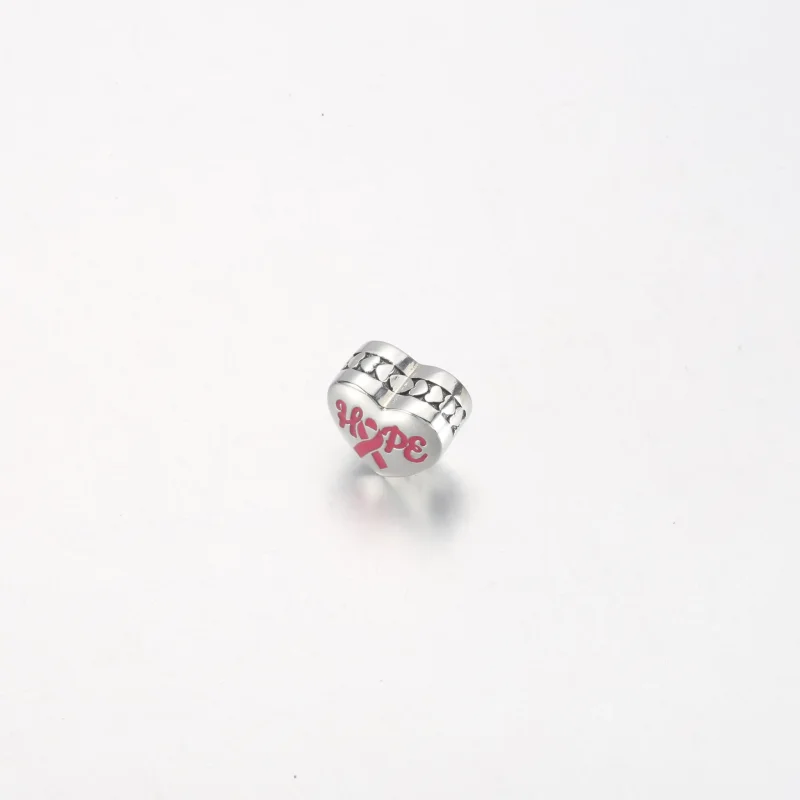(imagine pentru) Charm cu panglică roz Hope - ENG792015_28 - Vizualizare 2