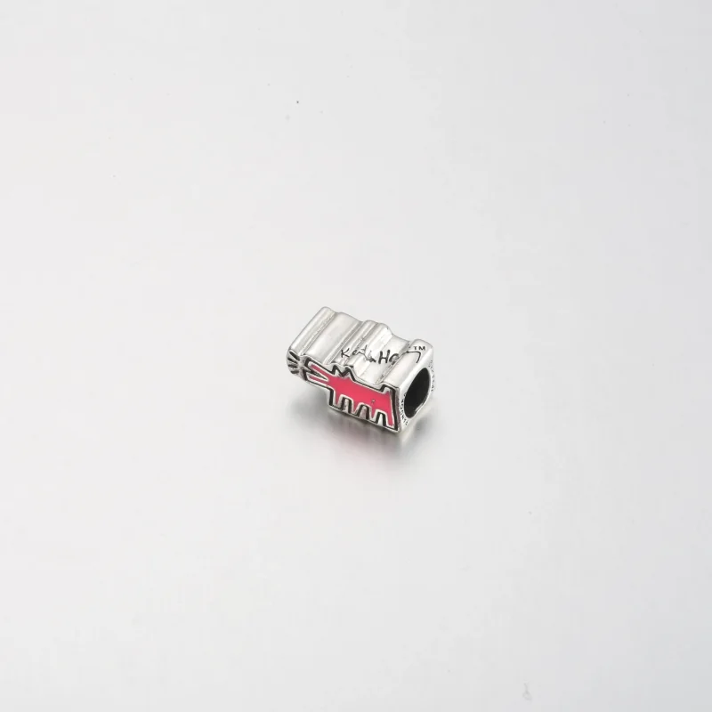 (imagine pentru) Charm Keith Haring™ x Pandora Barking Dog - 792218C01 - Vizualizare 2