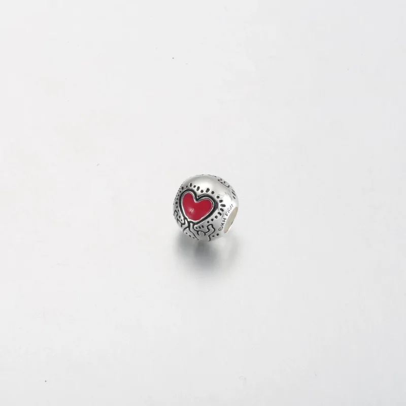 (imagine pentru) Charm Keith Haring™ x Pandora Love & Figures - 792225C01 - Vizualizare 2