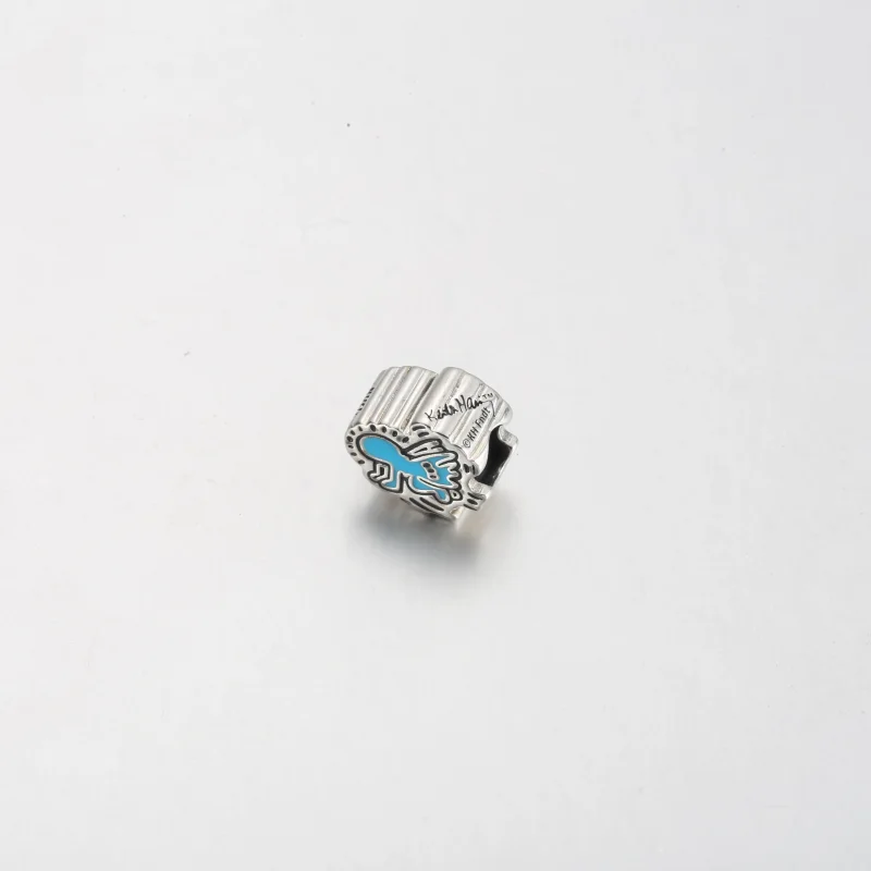 (imagine pentru) Charm Keith Haring™ x Pandora Radiant Angel - 792219C01 - Vizualizare 2