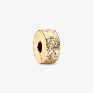 (imagine pentru) Clip placat cu aur de 14 k Calea Lactee - 762434C01