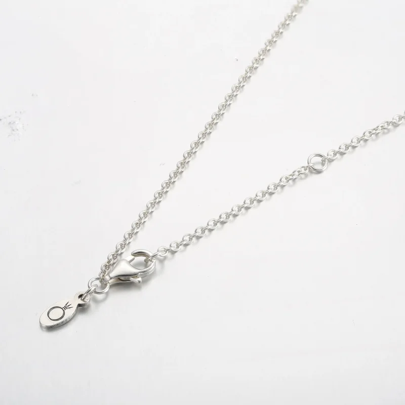 (imagine pentru) Pandantiv și colier Pandora Signature Logo Pavé și margele - 392311C01 - Vizualizare 3