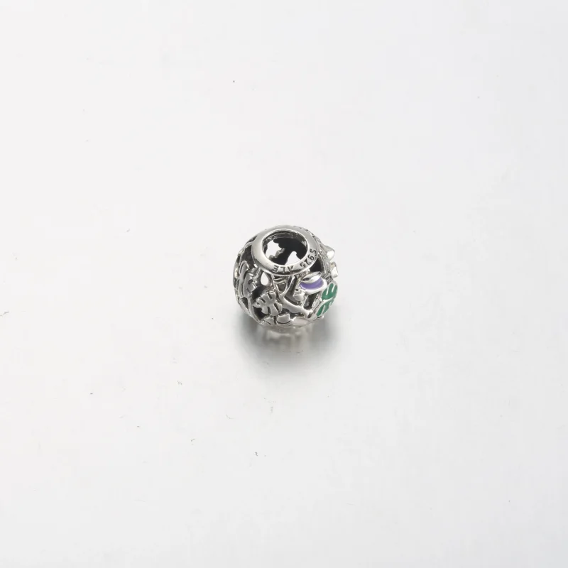 (imagine pentru) Jungle Creatures & Leaves Charm - 791620C01 - Vizualizare 3