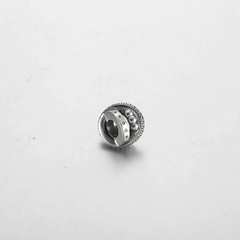 (imagine pentru) Siglă Pandora, pavé și mărgele - 792317C01 - Vizualizare 3