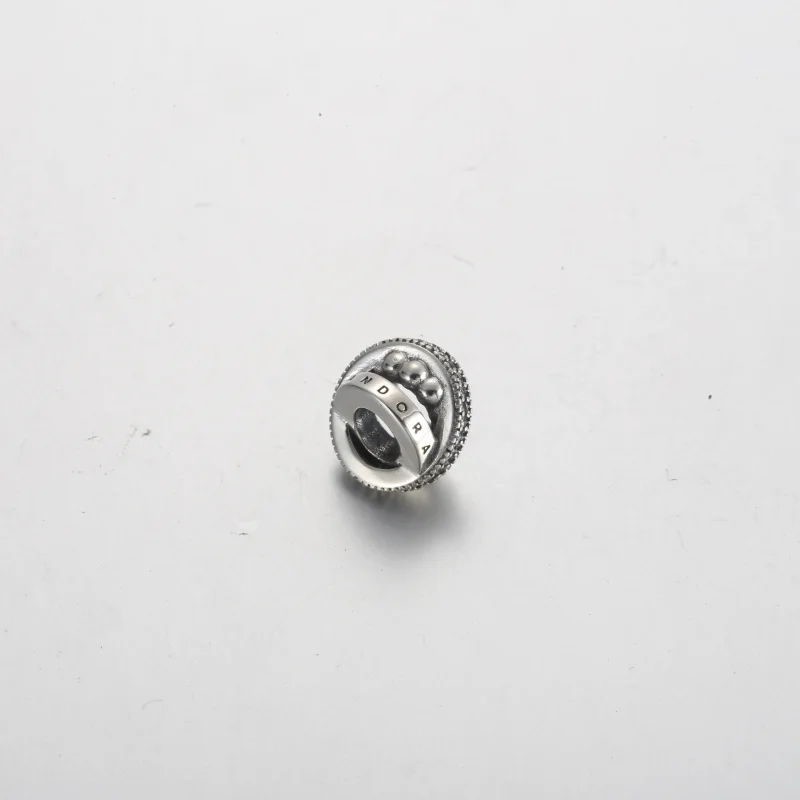 (imagine pentru) Siglă Pandora, pavé și mărgele - 792317C01 - Vizualizare 4