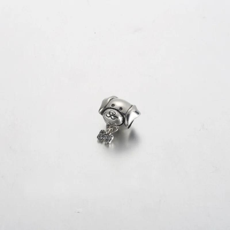 (imagine pentru) Talisman Câine și os - 792254C01 - Vizualizare 2