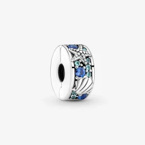 (imagine pentru) Talisman cu fixare ușoară cu stea de mare tropicală și cochilie - 791678C01