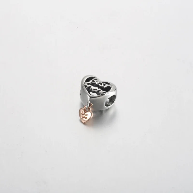 (imagine pentru) Talisman cu inimă Love You Best Friend - 782243C00 - Vizualizare 2
