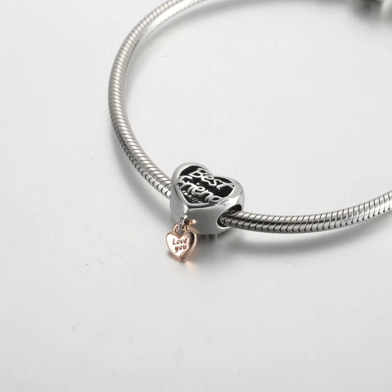 (imagine pentru) Talisman cu inimă Love You Best Friend - 782243C00 - Vizualizare 5