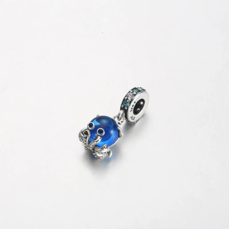 (imagine pentru) Talisman de tip pandantiv Caracatiță drăgălașă din sticlă de Murano - 791694C01 - Vizualizare 2