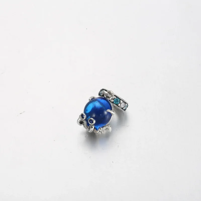 (imagine pentru) Talisman de tip pandantiv Caracatiță drăgălașă din sticlă de Murano - 791694C01 - Vizualizare 4