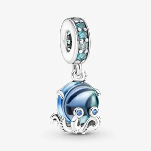 (imagine pentru) Talisman de tip pandantiv Caracatiță drăgălașă din sticlă de Murano - 791694C01