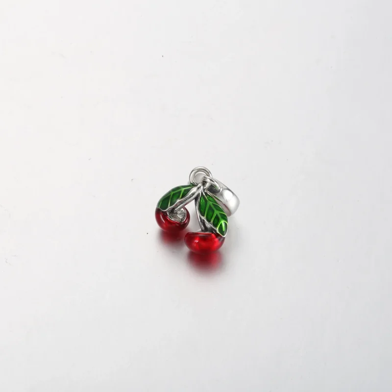 (imagine pentru) Talisman de tip pandantiv cireașă asimetrică - 791583C01 - Vizualizare 4