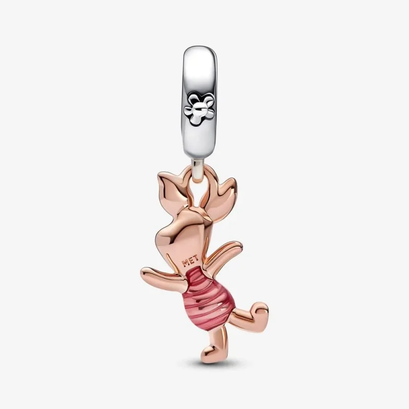 (imagine pentru) Talisman de tip pandantiv Purceluș Disney Winnie the Pooh - 782208C01 - Vizualizare 6