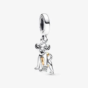 (imagine pentru) Talisman de tip pandantiv Simba cu diamant crescut în laborator pentru aniversarea Disney cu numărul 100 - 792749C01