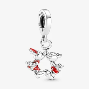 (imagine pentru) Talisman de tip pandantiv Sărutul lui Mickey Mouse și Minnie Mouse de la Disney - 790075C01