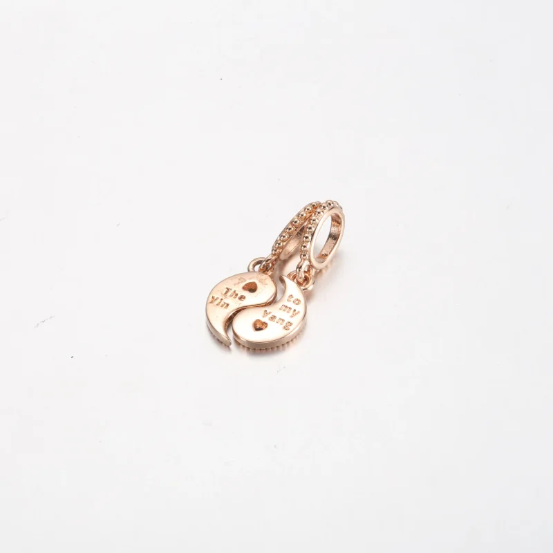 (imagine pentru) Talisman de tip pandantiv Yin & Yang strălucitor - 780098C01 - Vizualizare 3