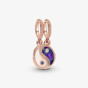 (imagine pentru) Talisman de tip pandantiv Yin & Yang strălucitor - 780098C01