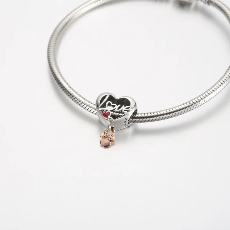 (imagine pentru) Talisman Disney Minnie Mouse inimă și Mum - 781142C01 - Vizualizare 5