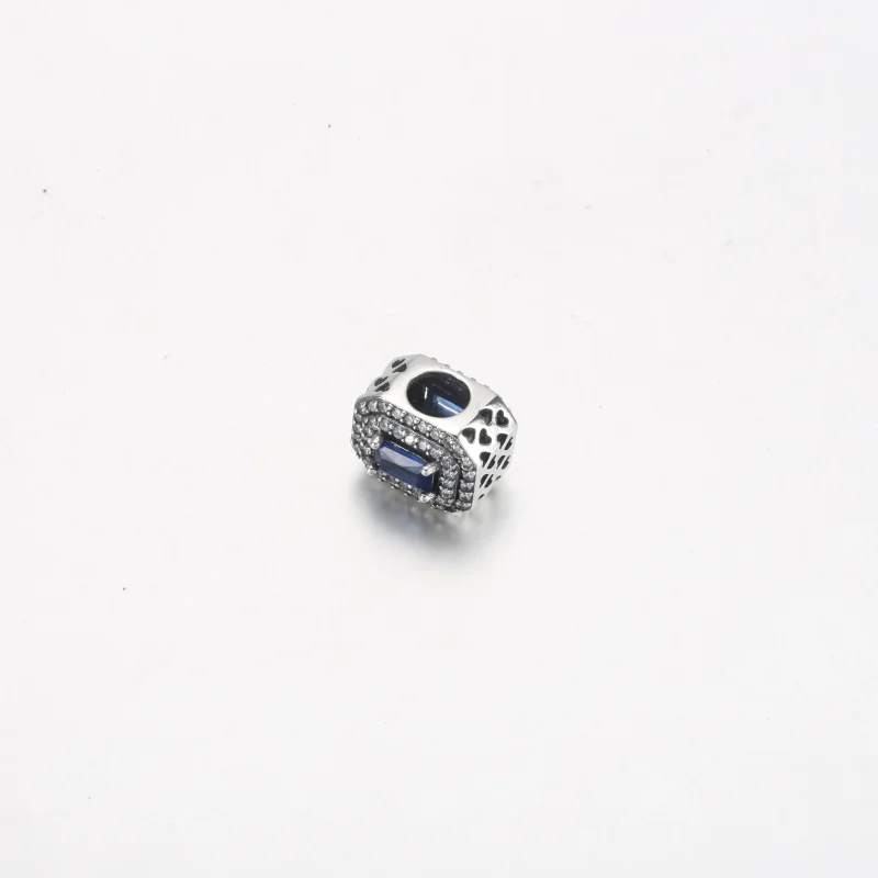 (imagine pentru) Talisman dreptunghiular strălucitor albastru - 792385c01 - Vizualizare 4