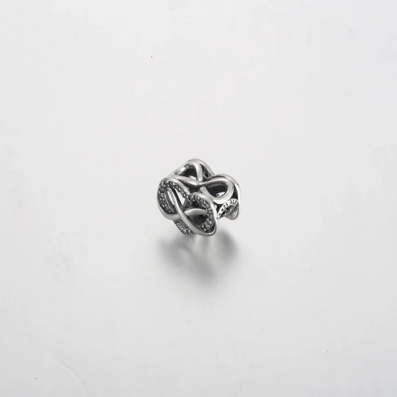 (imagine pentru) Talisman în formă de inimă roșie Infinitatea familiei - 792246C01 - Vizualizare 2