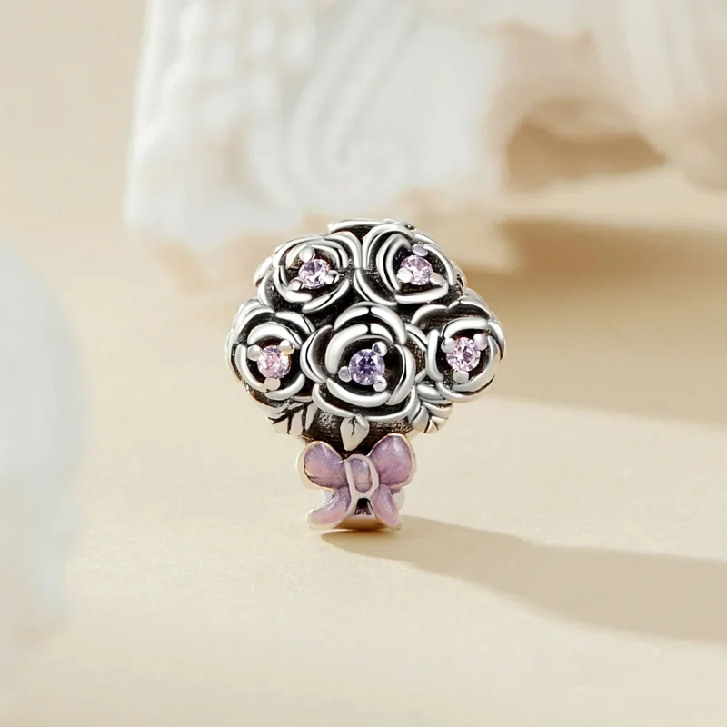 (imagine pentru) Buchet de trandafiri stil PANDORA - SCC2704 - Vizualizare 2