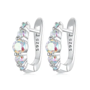 (imagine pentru) Cercei colorati in stil PANDORA - BSE960