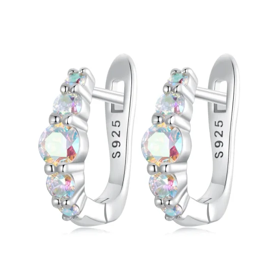 (imagine pentru) Cercei colorati in stil PANDORA - BSE960