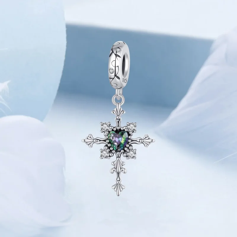 (imagine pentru) Charm Cruce Stil PANDORA - BSC970 - Vizualizare 2