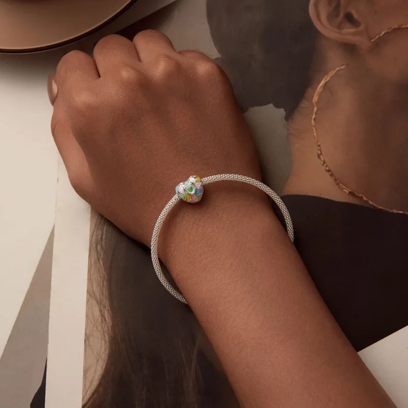 (imagine pentru) Inimi Neon Stil PANDORA - SCC2708 - Vizualizare 6