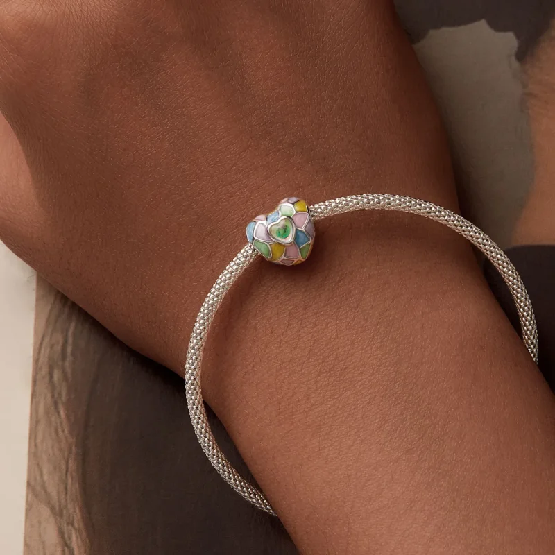 (imagine pentru) Inimi Neon Stil PANDORA - SCC2708 - Vizualizare 7