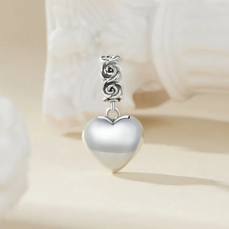 (imagine pentru) Cutie de propuneri cu trandafiri romantici in stil PANDORA - SCC2701 - Vizualizare 2