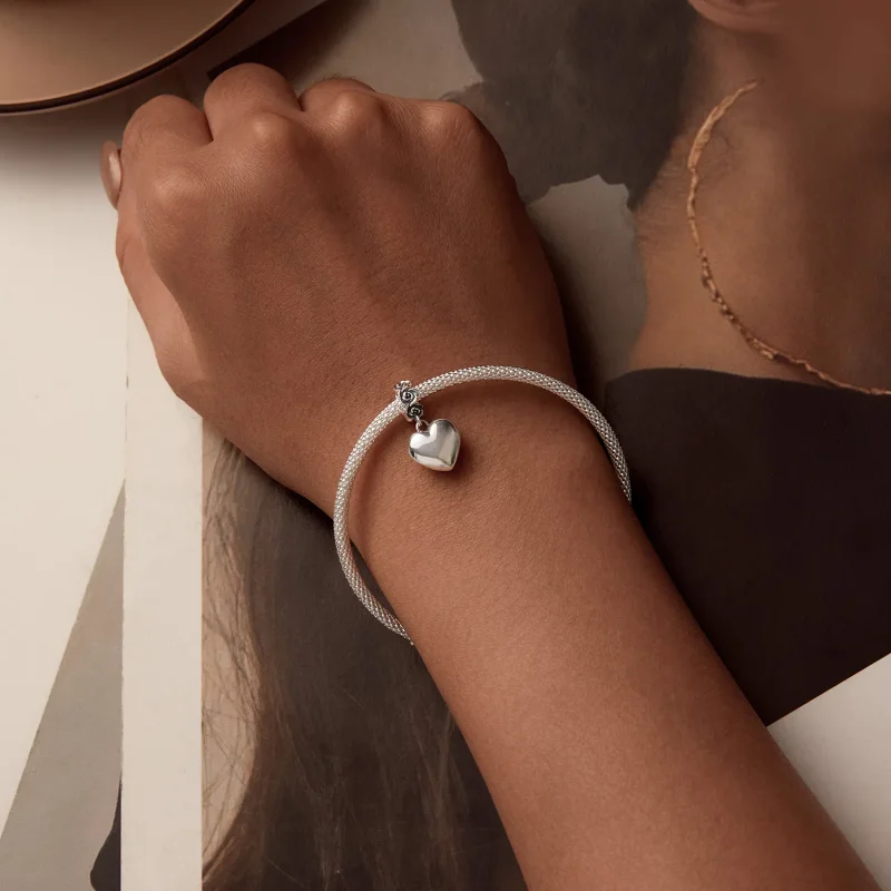 (imagine pentru) Cutie de propuneri cu trandafiri romantici in stil PANDORA - SCC2701 - Vizualizare 6