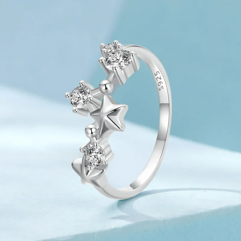 (imagine pentru) Inel Big Dipper stil PANDORA - SCR1005 - Vizualizare 2