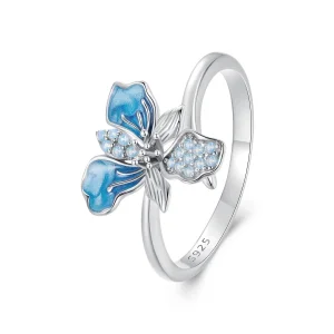 (imagine pentru) Inel Blue Iris Style PANDORA - BSR509-E