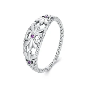 (imagine pentru) Inel vintage PANDORA Tip Iris - SCR998
