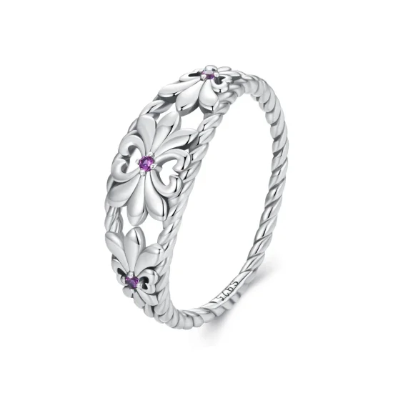 (imagine pentru) Inel vintage PANDORA Tip Iris - SCR998